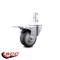 Service Caster 3 Inch Thermoplastic Rubber Swivel 7/8 Inch Square Stem Caster Total Lock Brake SCC-SQTTL20S314-TPRB-78 - alternate 3